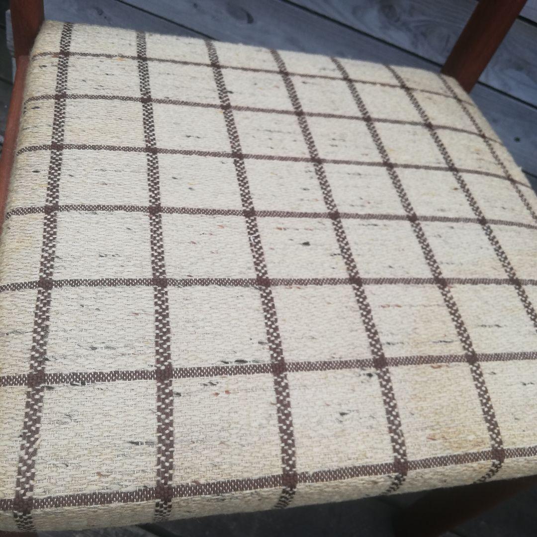 M♦店頭引取専用価格　希少 北欧ビンテージ チークダイニングチェア２脚