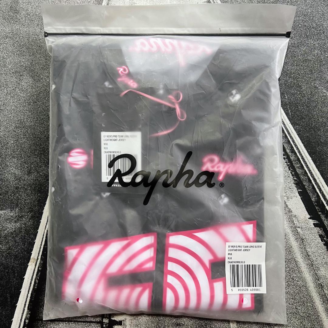 新品 Rapha EF プロチーム LS ライトウェイト ジャージ XLサイズ