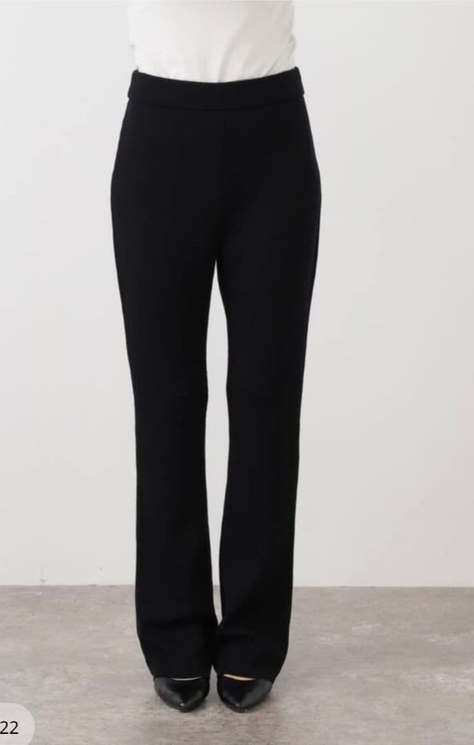 新品未使用【 RIB KNIT LEGGINGS】