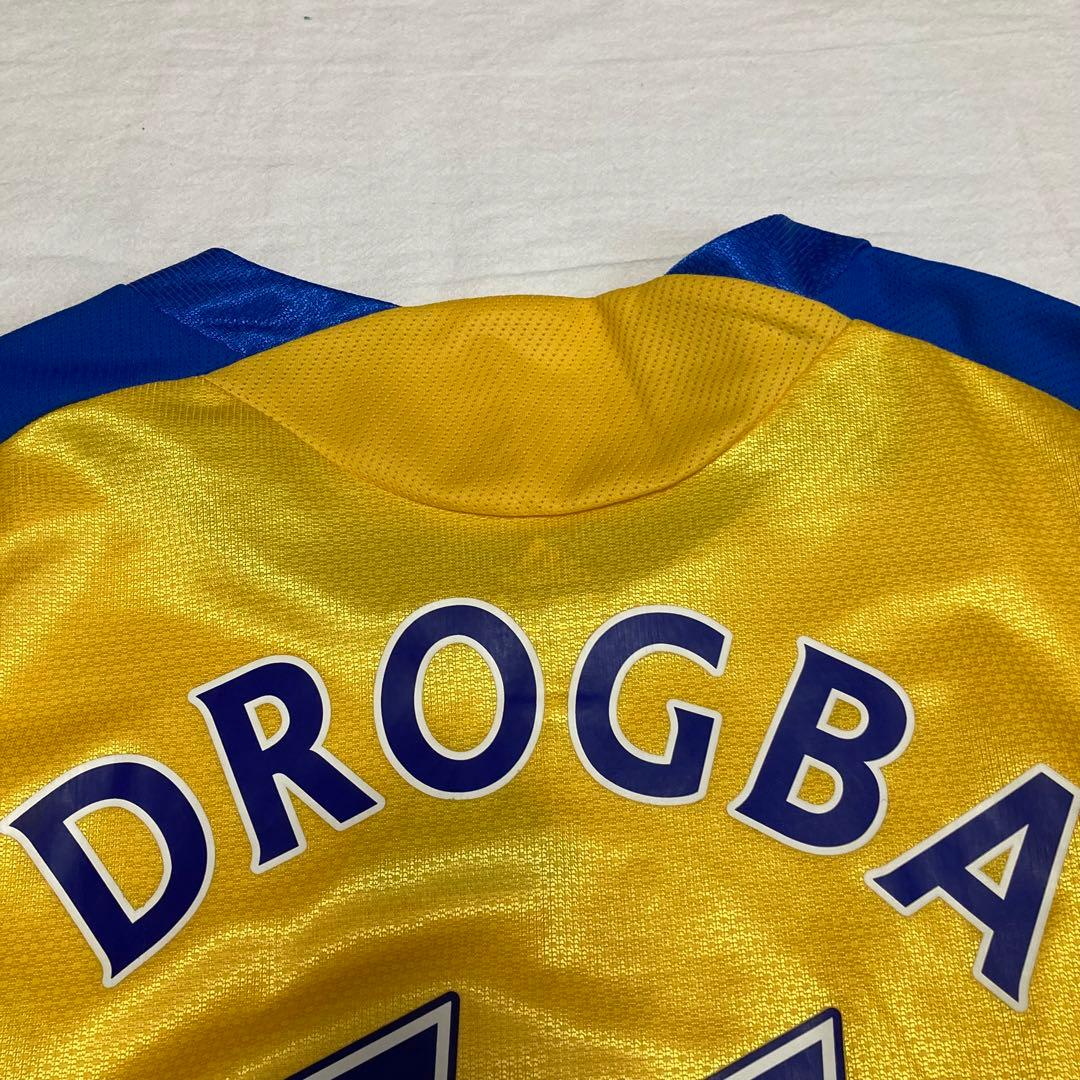 adidas チェルシー ドログバ 11番 アウェイユニフォーム 09/10