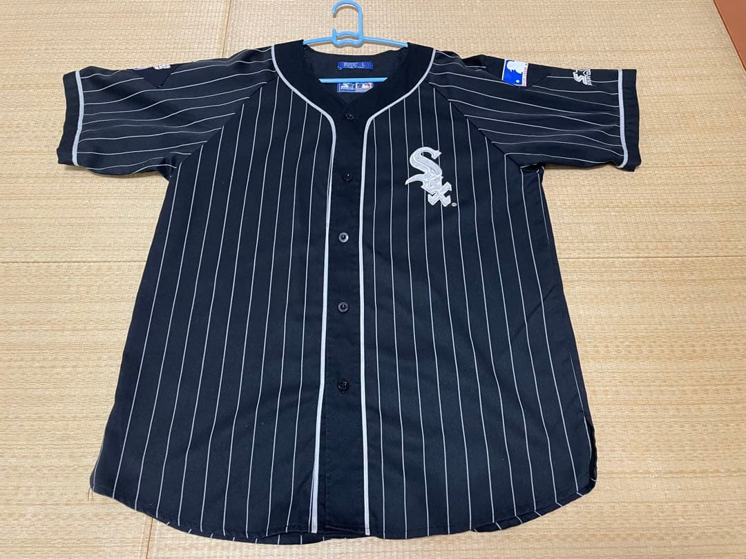 【当時物】90s STARTER シカゴ ホワイトソックス ベースボールシャツ