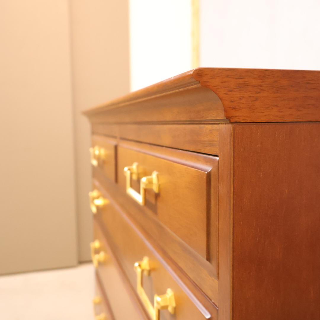 maruni マルニ 地中海シリーズ 5段チェスト 6杯 アンティーク調 収納