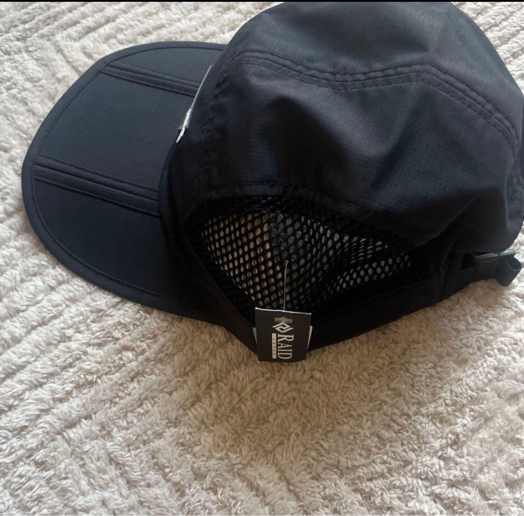 レイドジャパン　サイドメッシュナイロンキャップ　ブラック