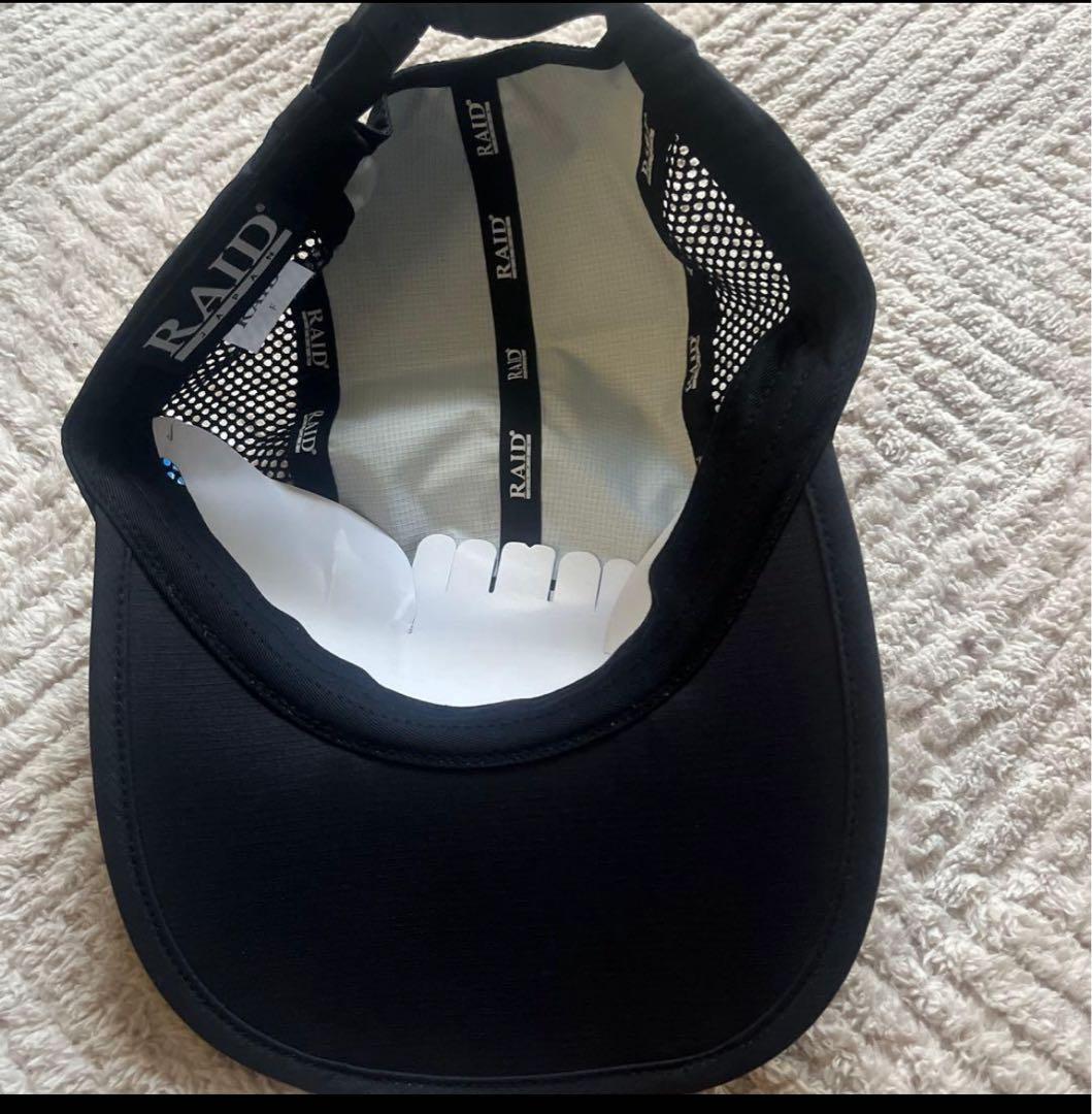 レイドジャパン　サイドメッシュナイロンキャップ　ブラック