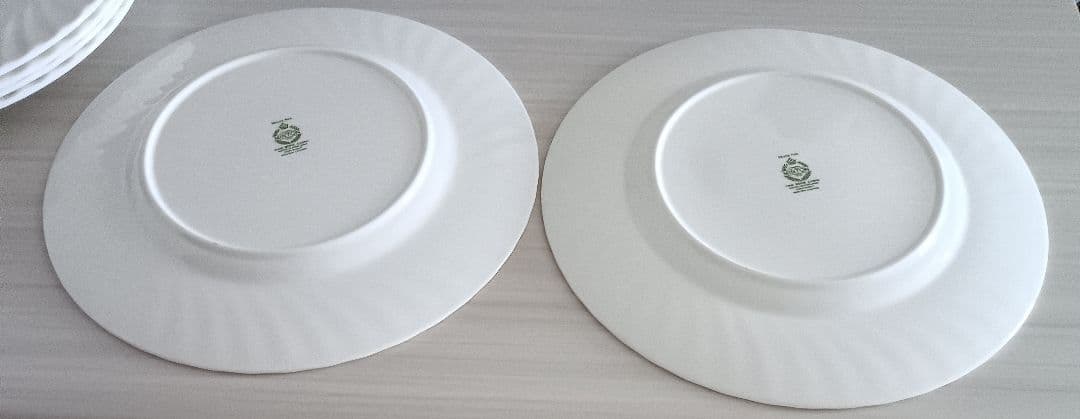 ミントンホワイトディナープレート6枚セット　未使用