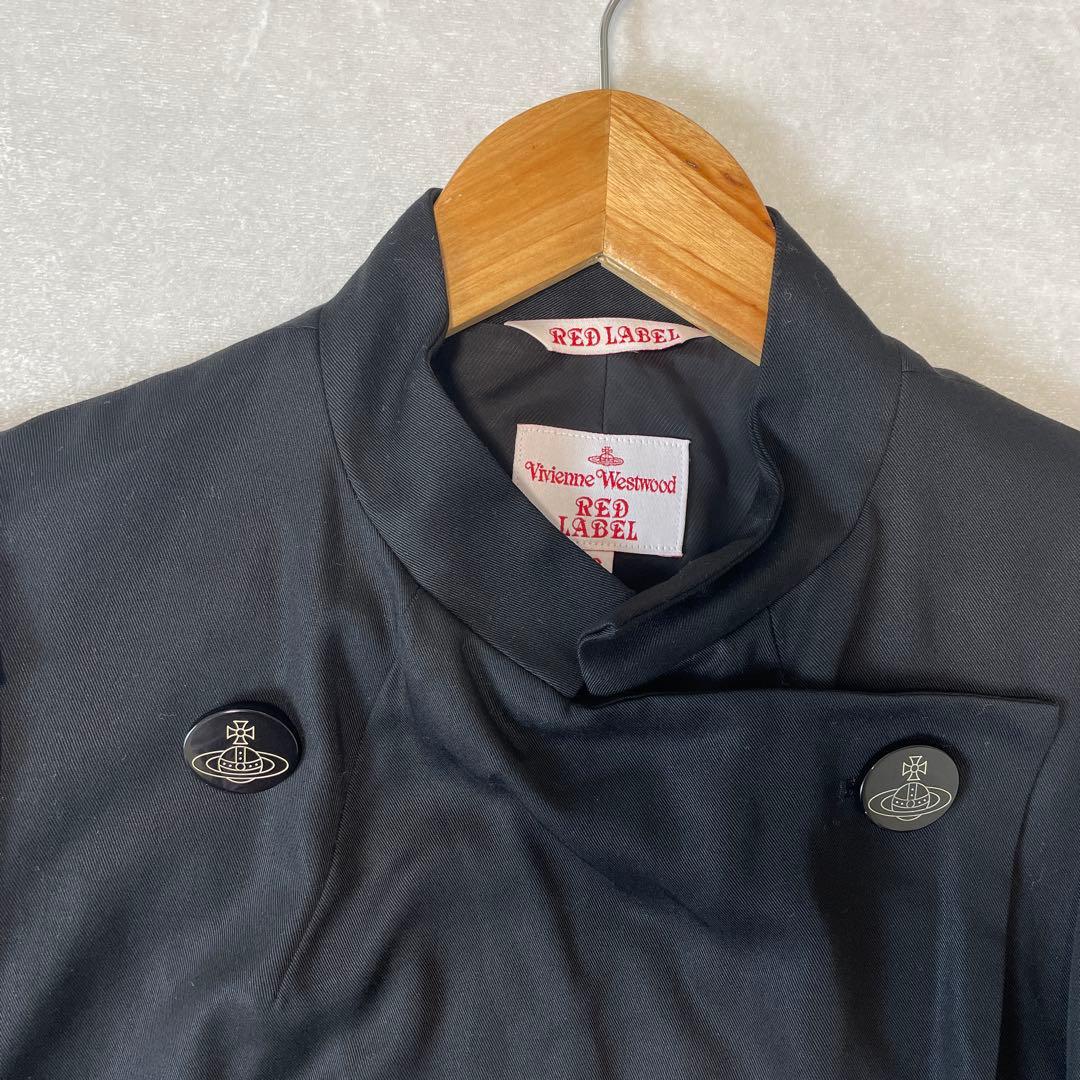 Vivienne Westwood ダブルブレスト　変形　オーブ　ボタン　アシメ