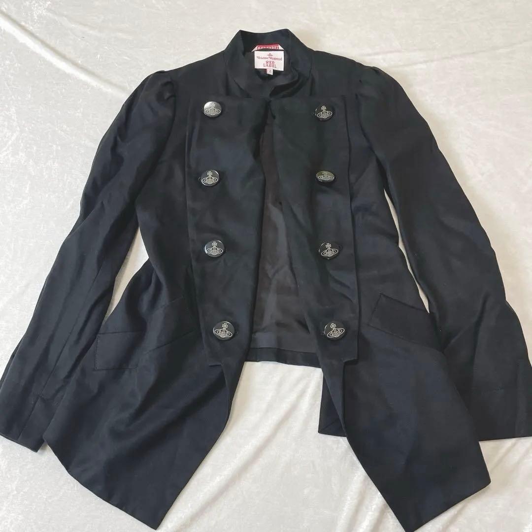 Vivienne Westwood ダブルブレスト　変形　オーブ　ボタン　アシメ