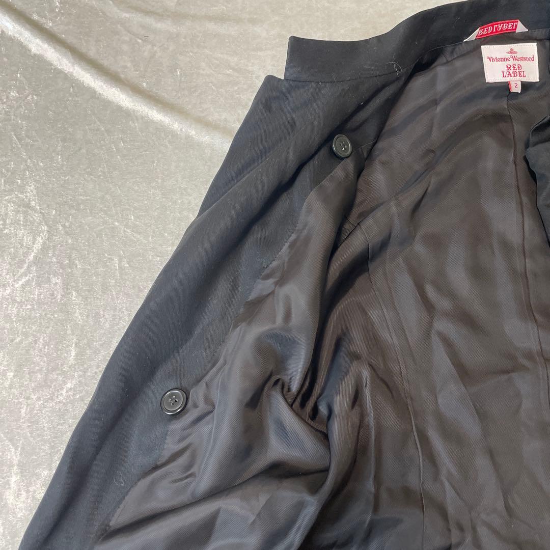 Vivienne Westwood ダブルブレスト　変形　オーブ　ボタン　アシメ