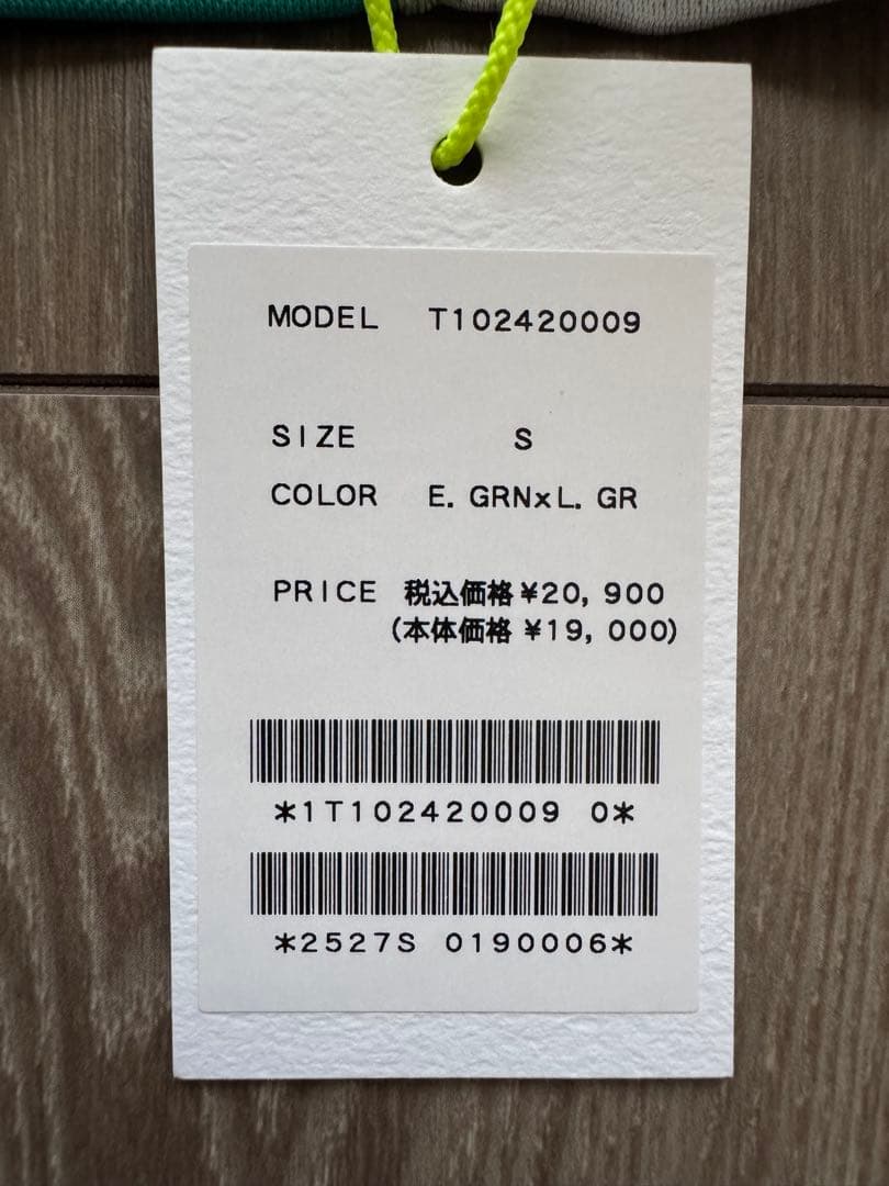 新品未使用　TFW49 半袖　モックネック　サイズS