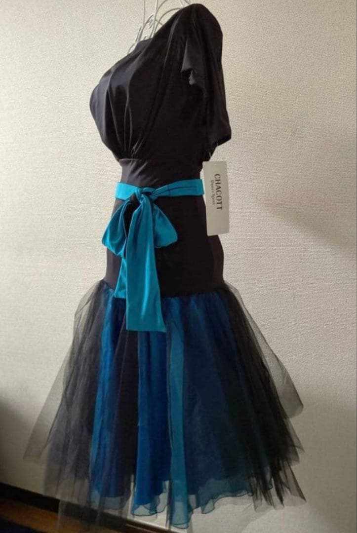 お正月SALE【新品】チャコット♡社交ダンス　ワンピース　ドレス