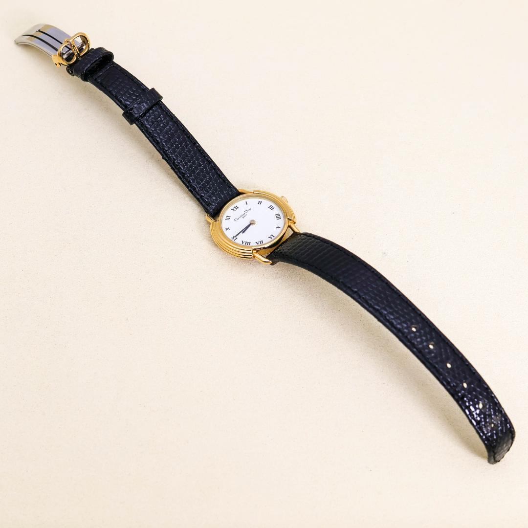 稼働 Christian Dior 腕時計 ローマン レディース アンティーク