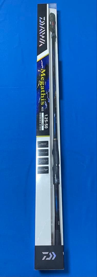 ダイワ磯竿 メガディス AGS 1.25-50日付ショップスタンプ無し保証書