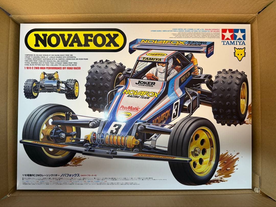タミヤ 1/10 RC NOVAFOX (ノバフォックス)