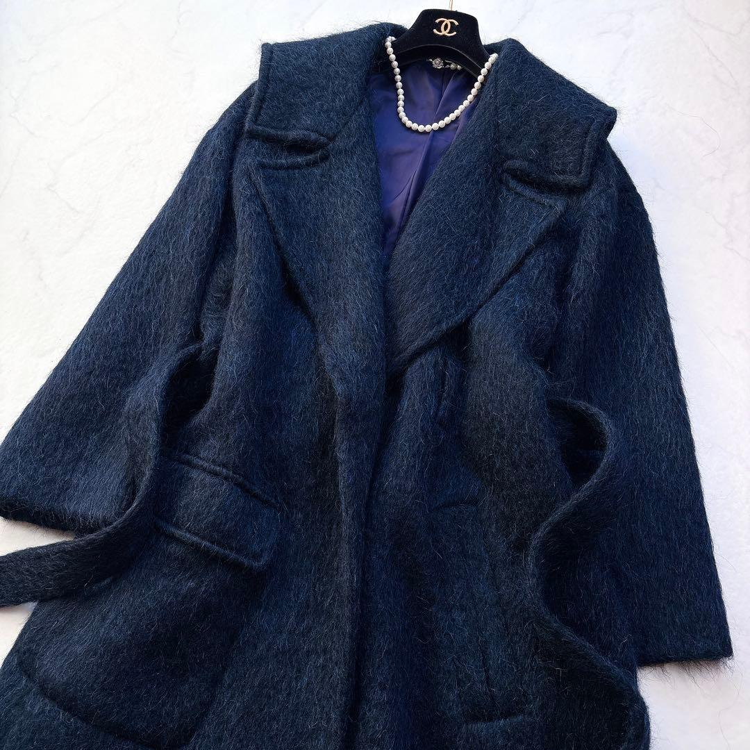 【COLUMN】定価13.2万　ウールシャギーコート　アルパカ　モヘア　38