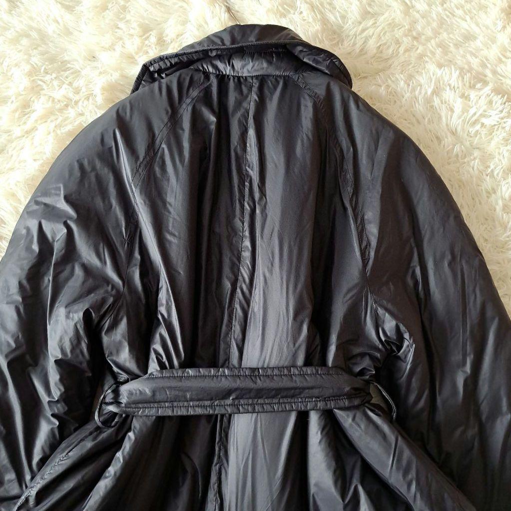 美品 ザラꕤ近年モデル 現行タグ トレンチ風 ベルト付 テーラード ロングコート