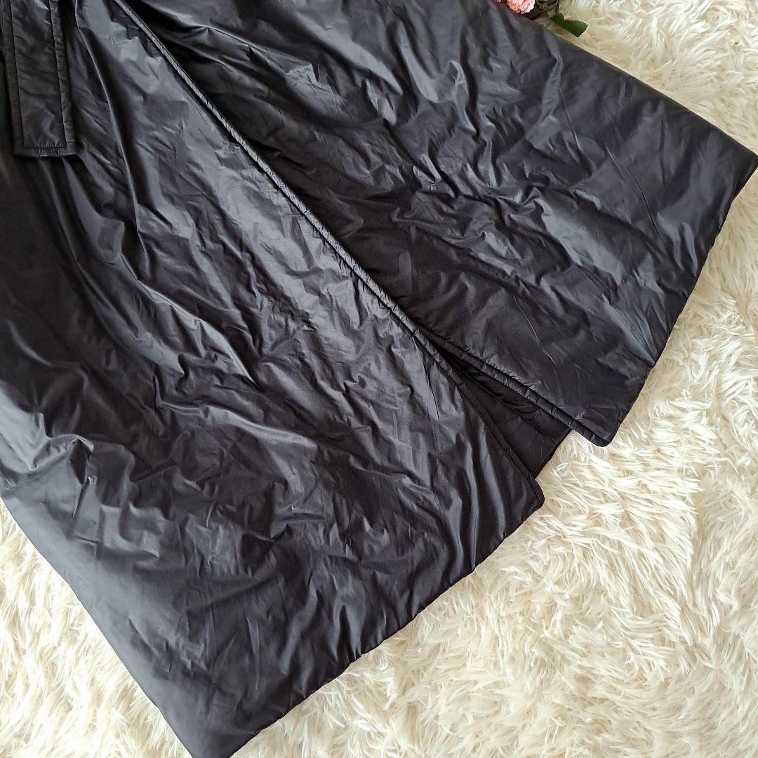 美品 ザラꕤ近年モデル 現行タグ トレンチ風 ベルト付 テーラード ロングコート