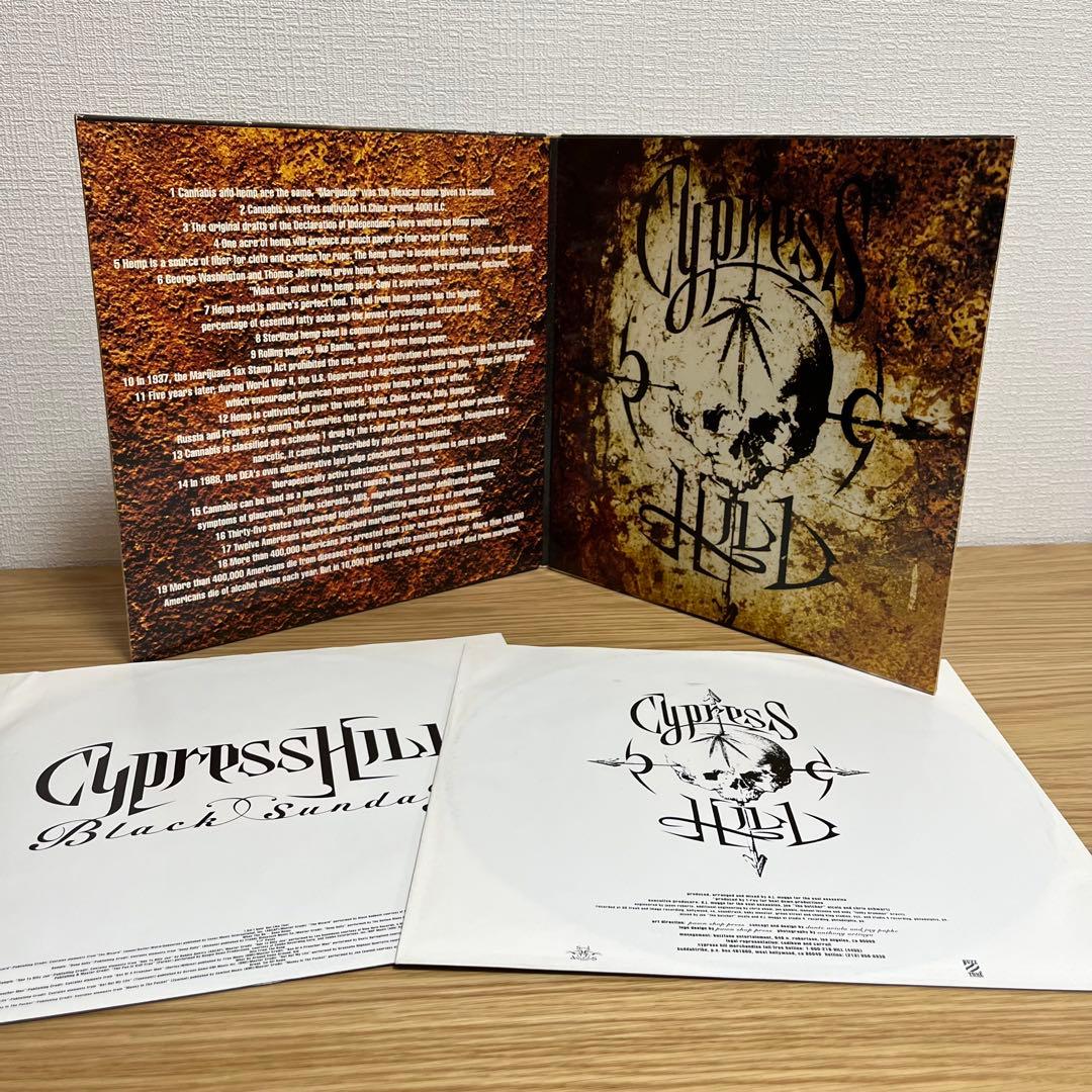Cypress Hill Black Sunday 2LP レコード