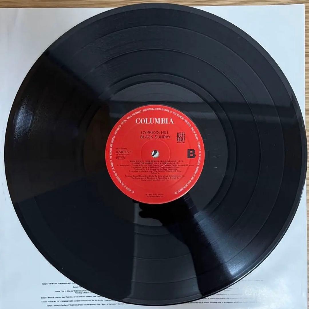 Cypress Hill Black Sunday 2LP レコード