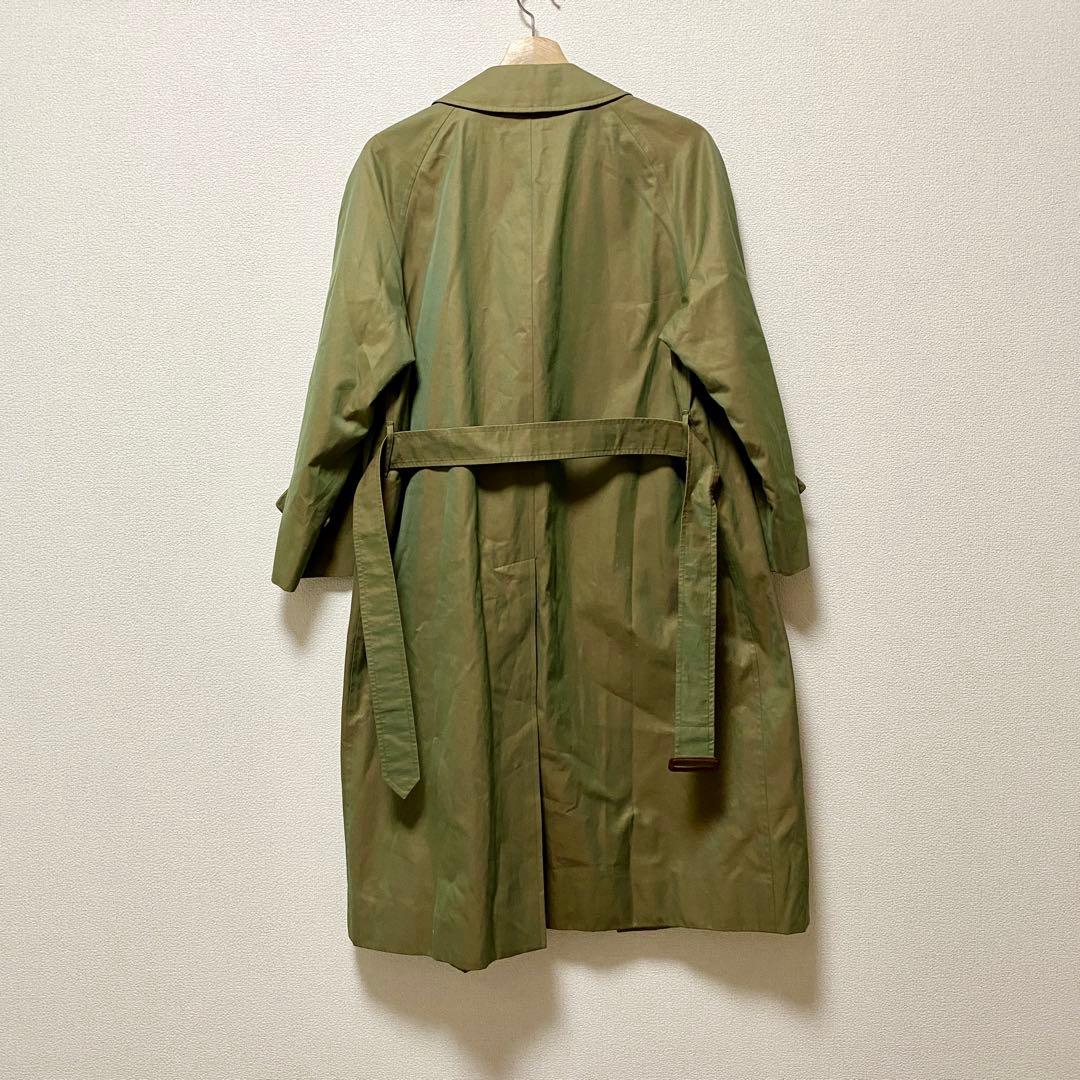 【美品】バーバリー　Burberry ステンカラーコート　ベルト付 レディース