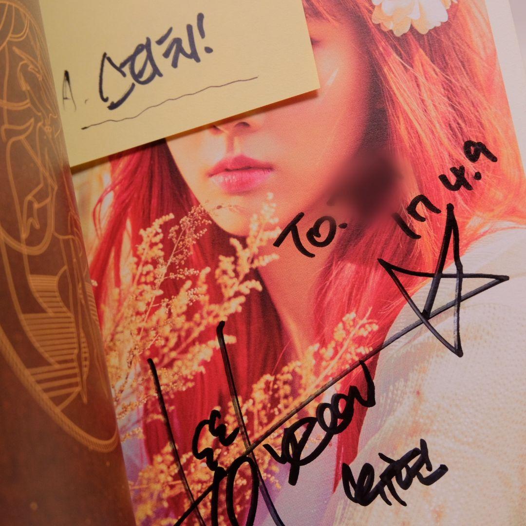 直筆サイン入り DREAMCATCHER 2nd SINGLE