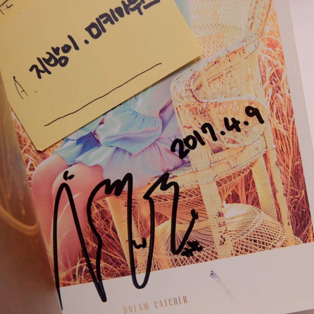 直筆サイン入り DREAMCATCHER 2nd SINGLE