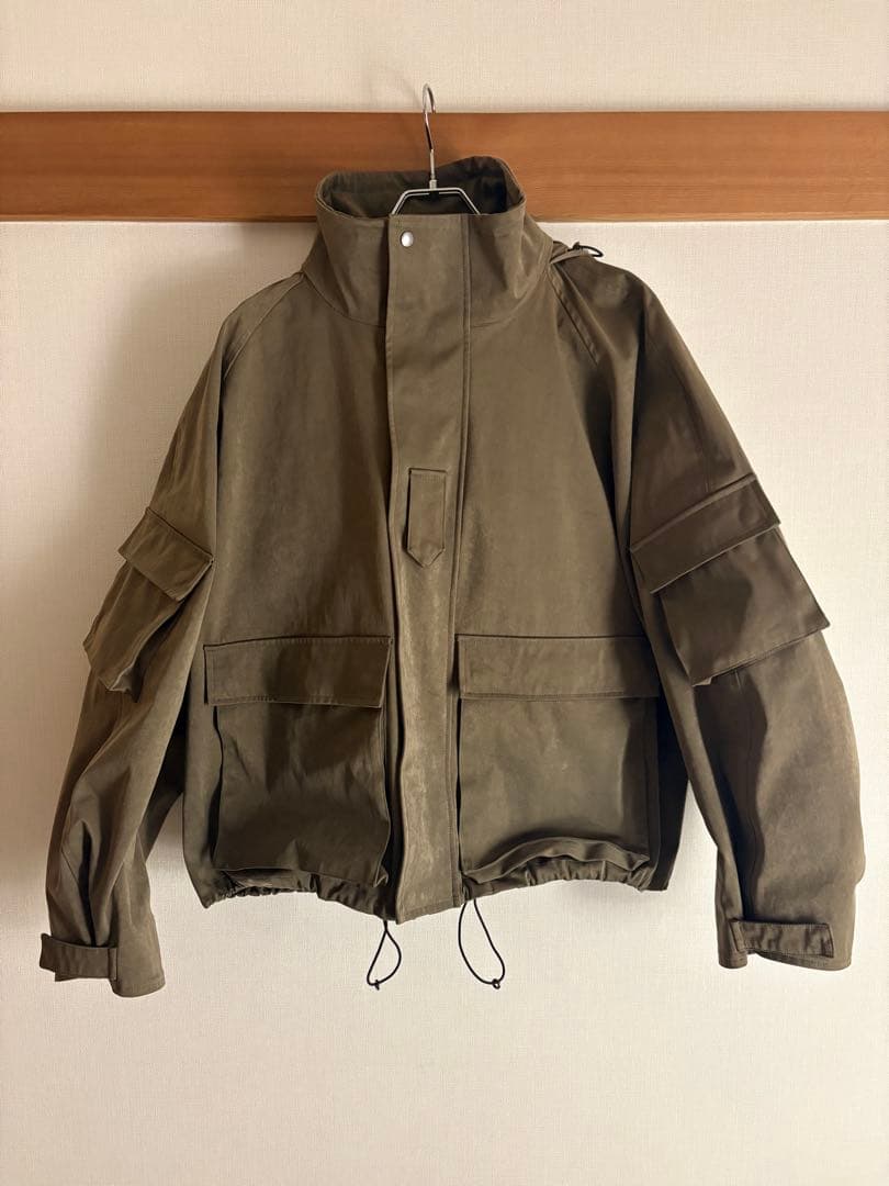 ジャケット・アウター OVER SLEEVE MILITARY JACKET