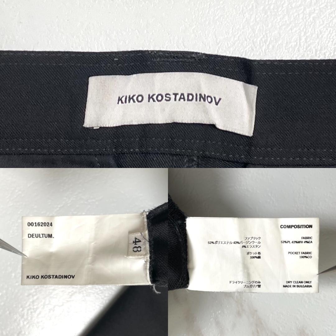 24ss　KIKO KOSTADINOV　TONINO　ユーティリティパンツ　黒