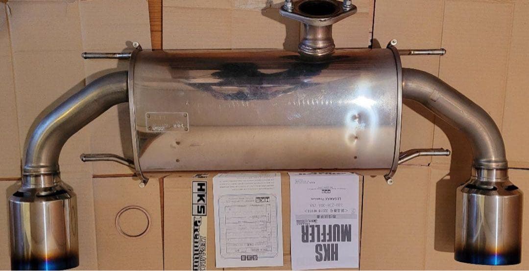 GR86/BRZ用 HKSマフラー リーガマックスプレミアム　美品