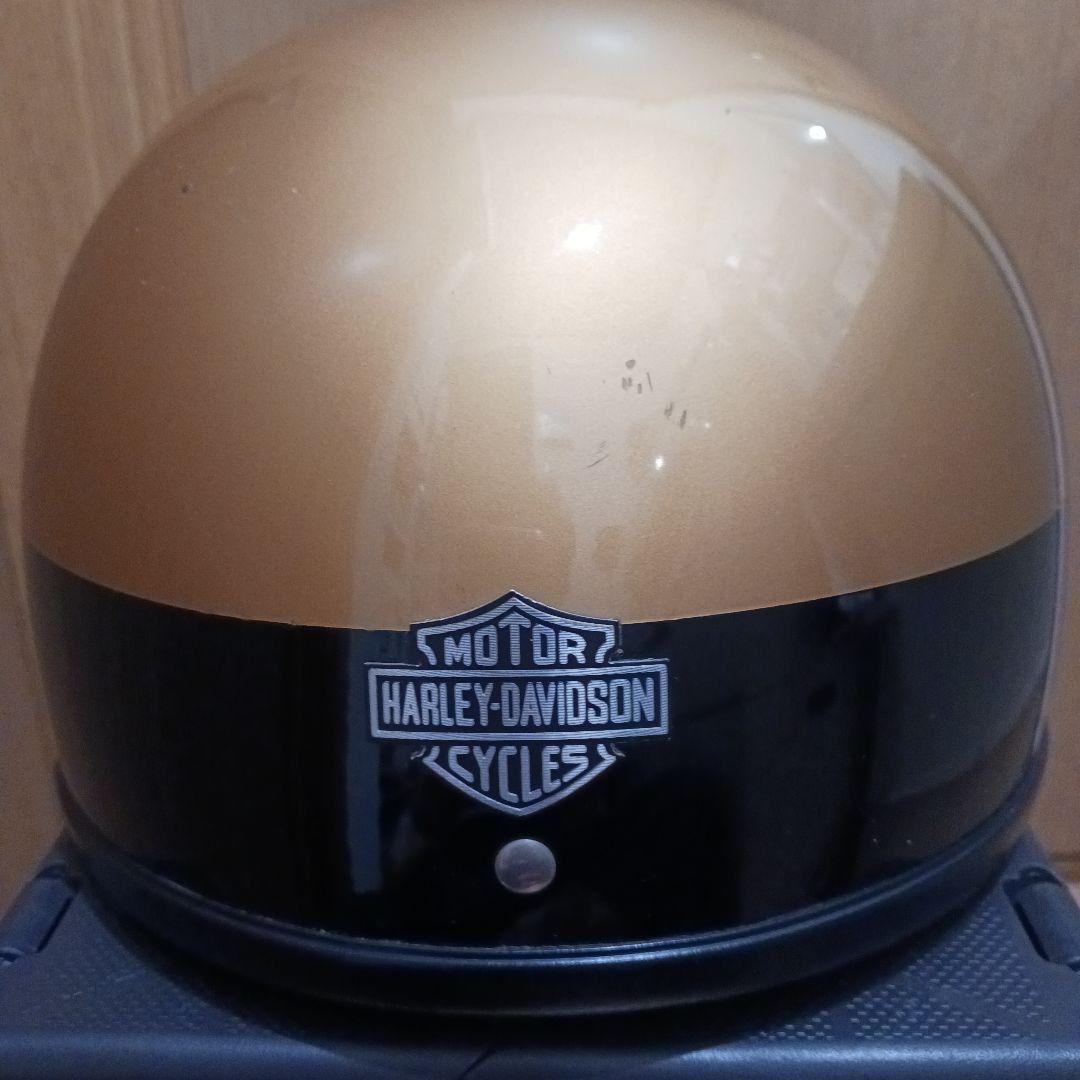 Harley Davidson 半帽ヘルメット ツートンカラー