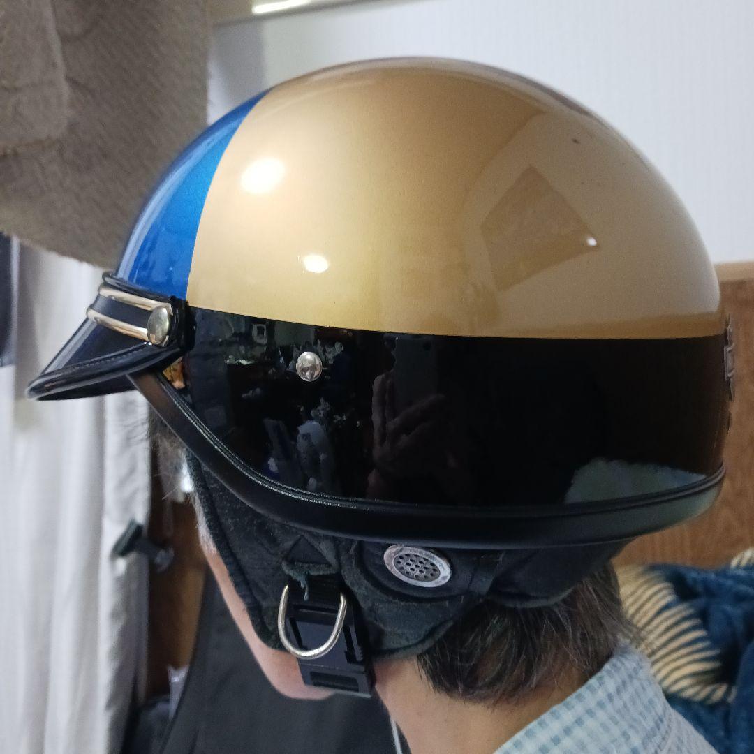 Harley Davidson 半帽ヘルメット ツートンカラー