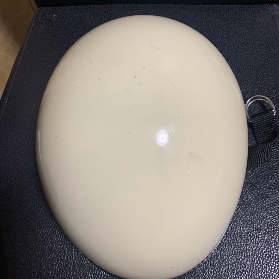 イージーライダース　ハーフヘルメット　バットボーン　アイボリー