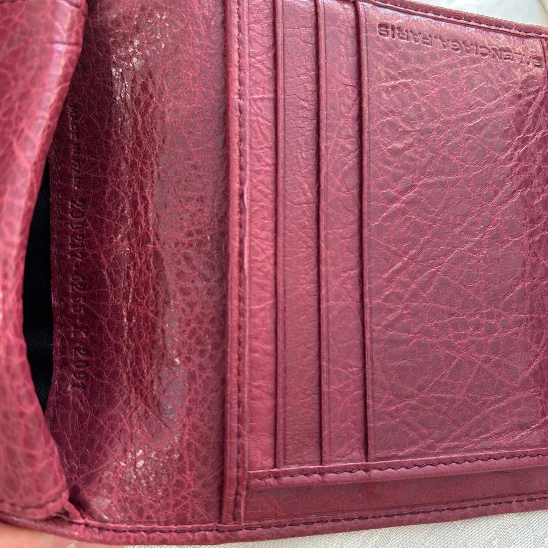 【美品】BALENCIAGA バレンシアガ 三つ折り 財布