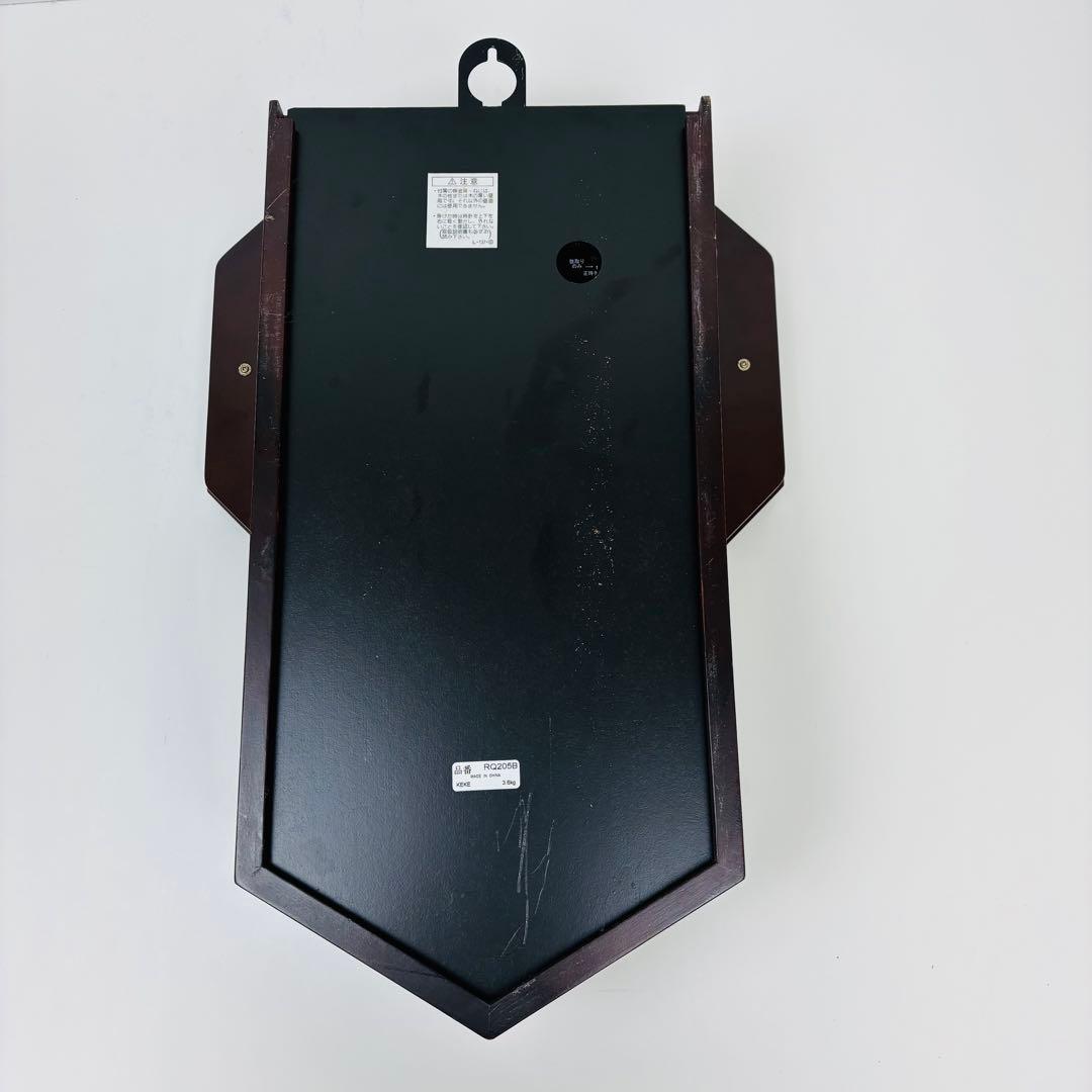 【美品】SEIKO セイコー　RQ205B 電波時計　柱時計