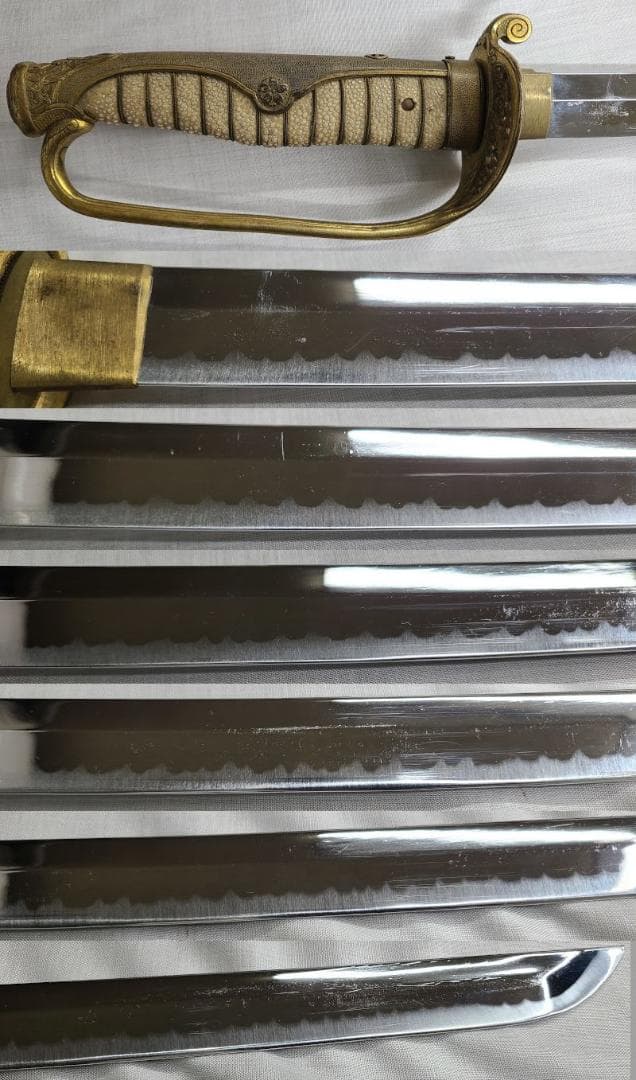 美品 模造刀 サーベル 拵え 日本刀 アンティーク コレクション 0120