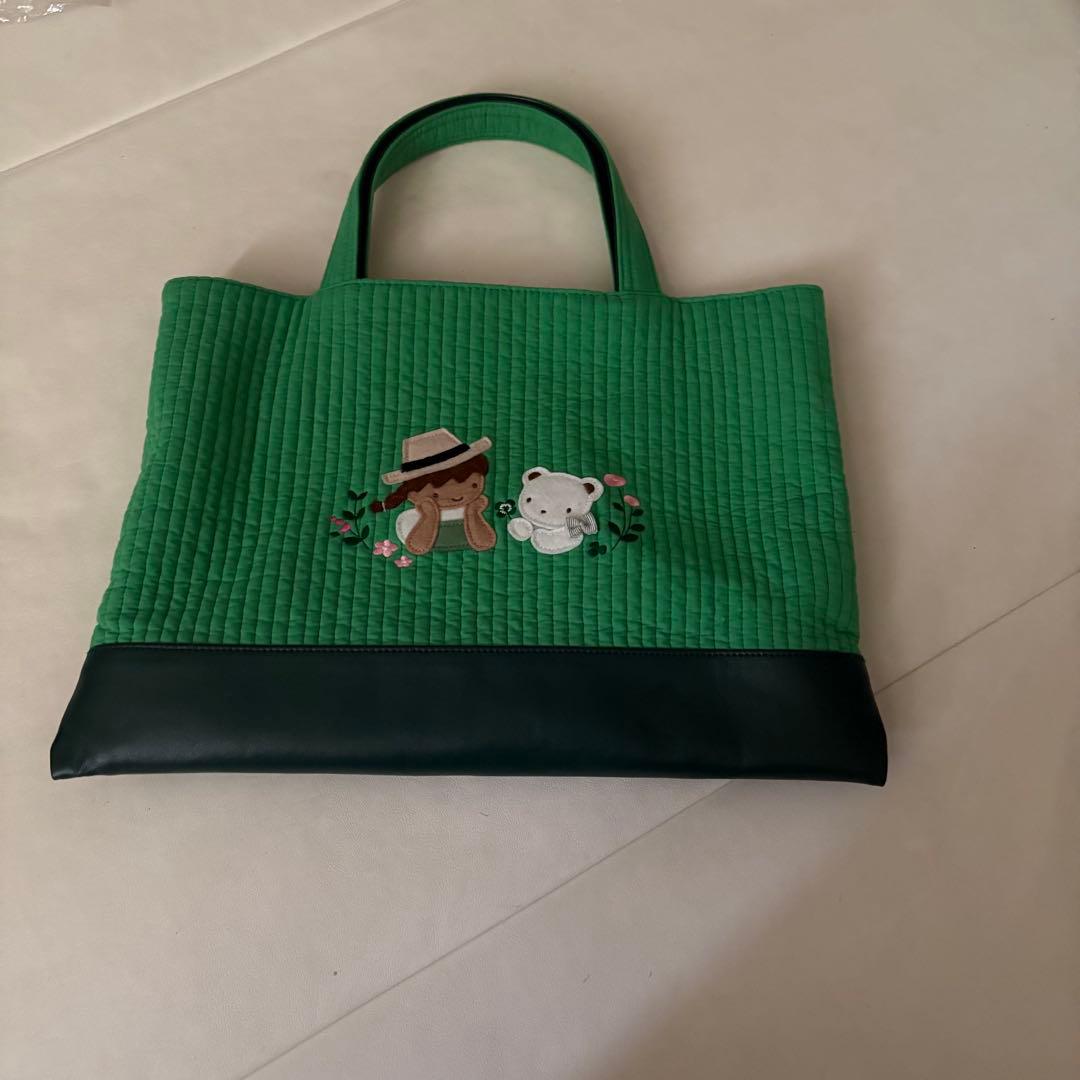 ファミリア　familiar ピオヌンナル　レッスンバッグ　美品