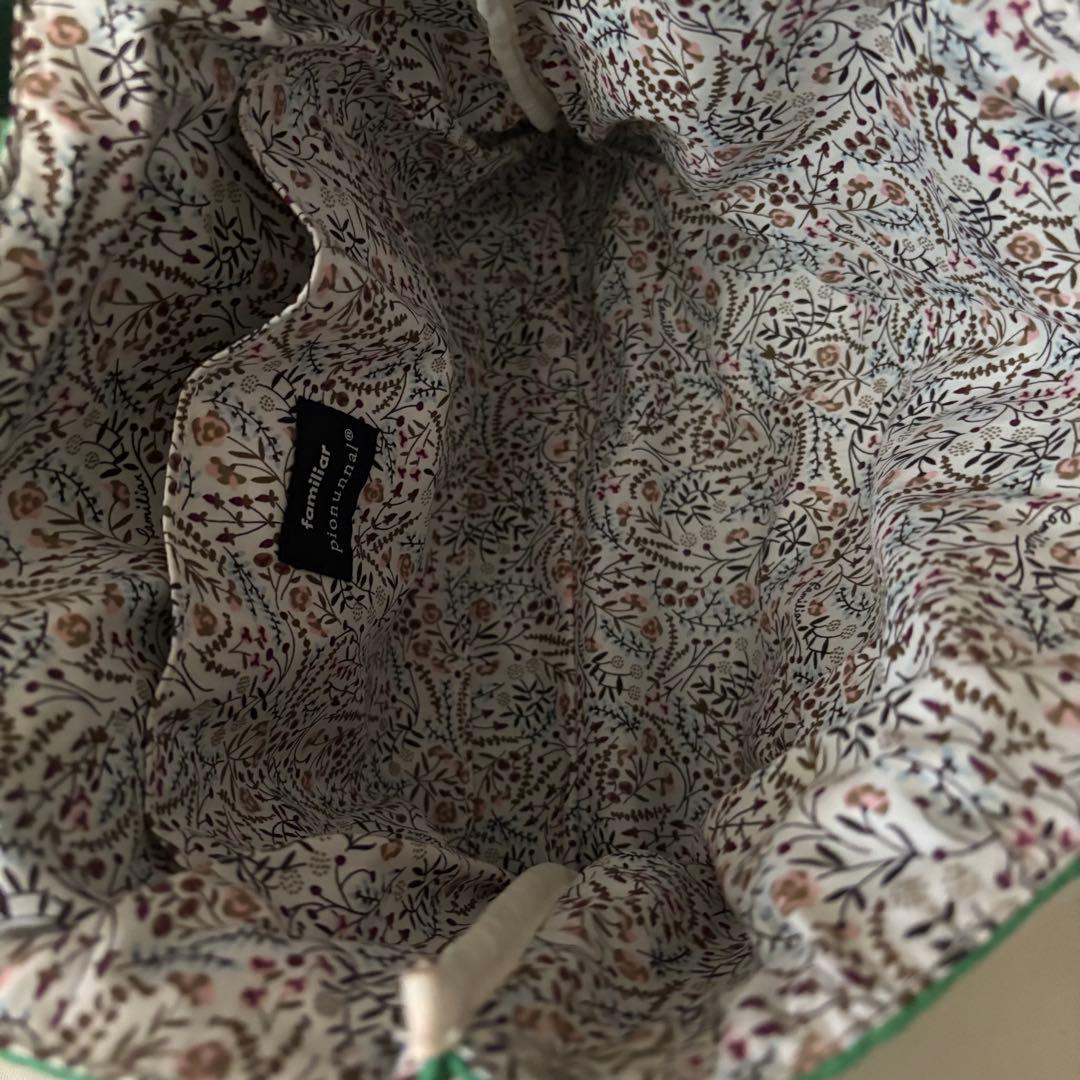 ファミリア　familiar ピオヌンナル　レッスンバッグ　美品