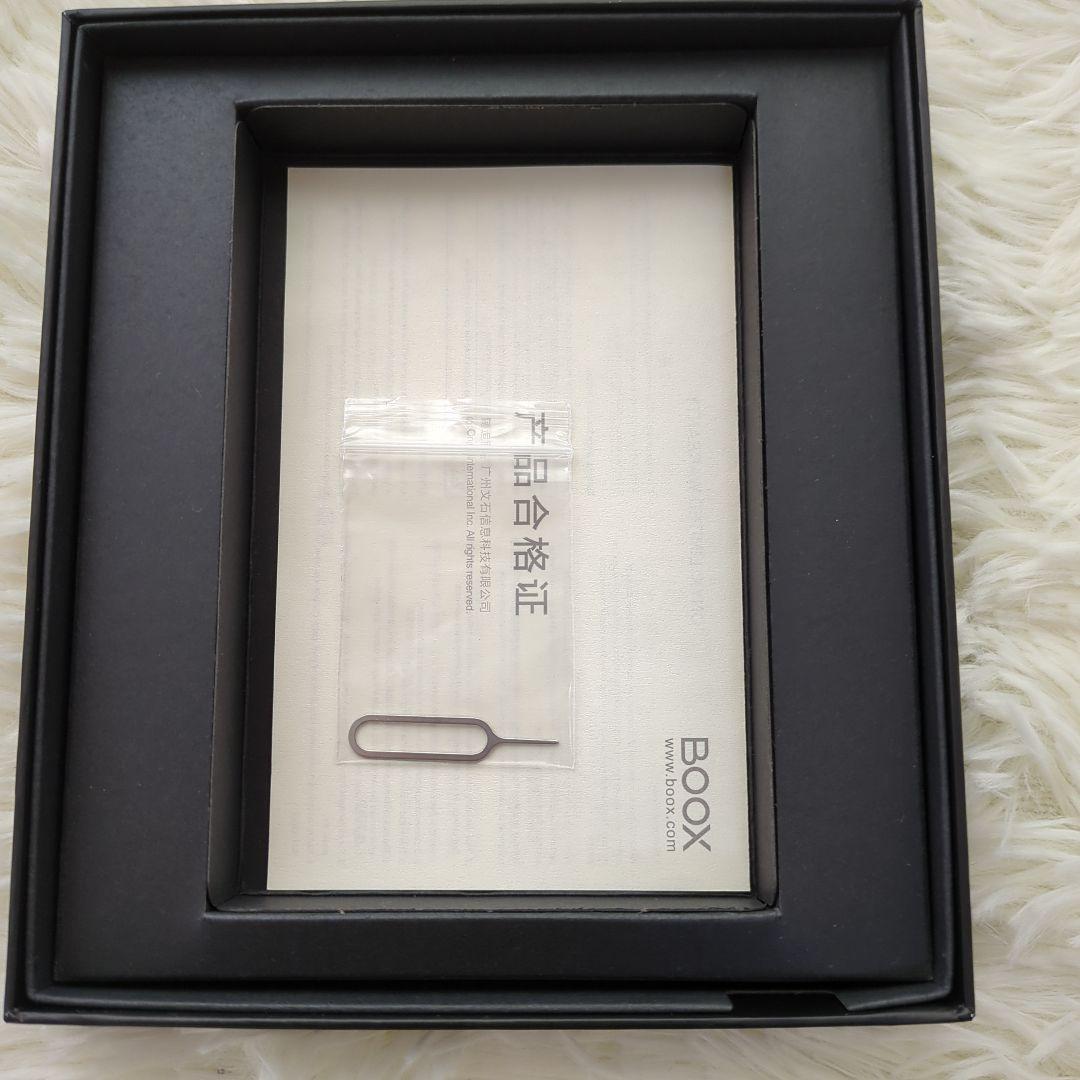 【美品】ONYX BOOX Leaf2 ブラック（ケース付き）電子書籍リーダー