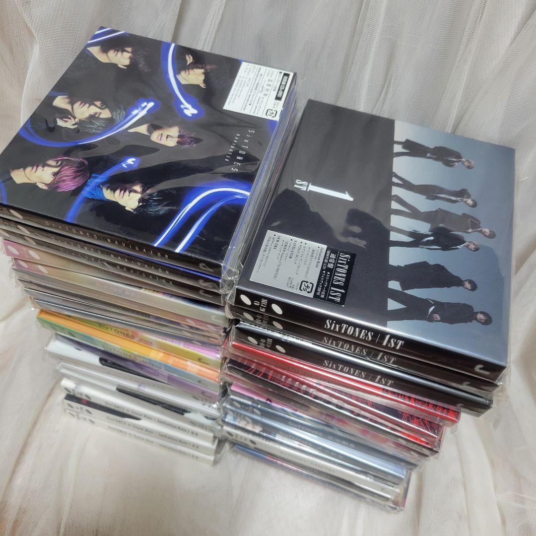 【セール価格16日まで‼️】SixTONES CD まとめ売り