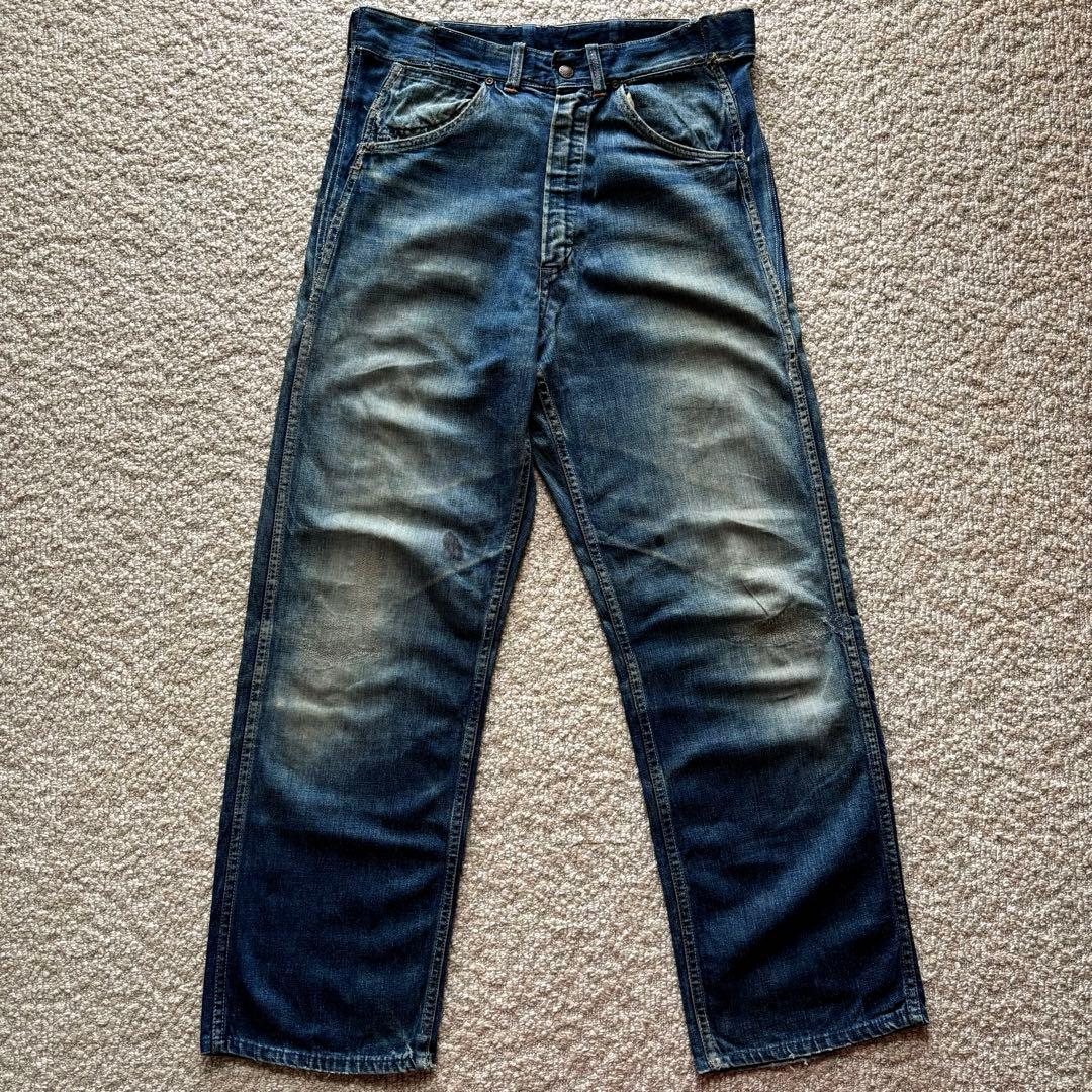 【50s】 ペインターパンツ ストアブランド WALDESジップ BIGMAC