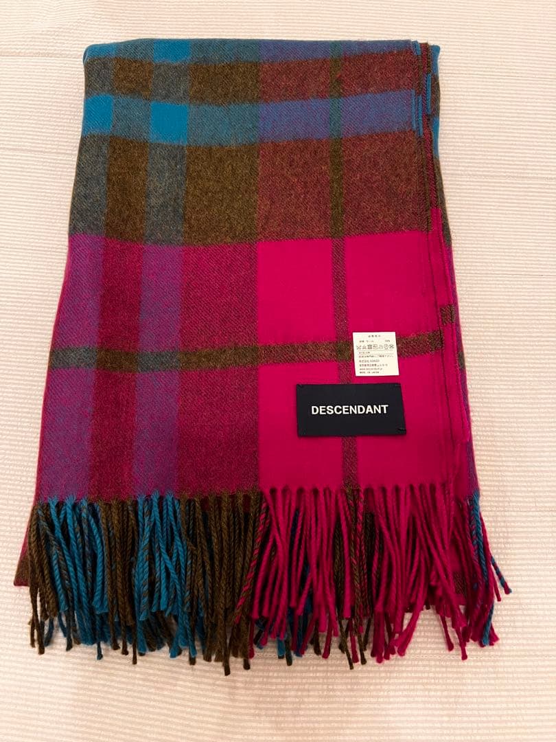 小物 DESCENDANT descendant PLAID STALL 24aw