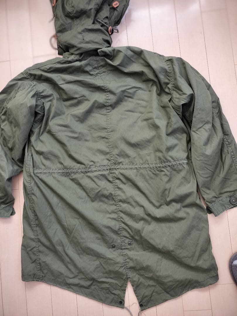 米軍実物 M65 モッズコート フィッシュテール サイズM フルセット