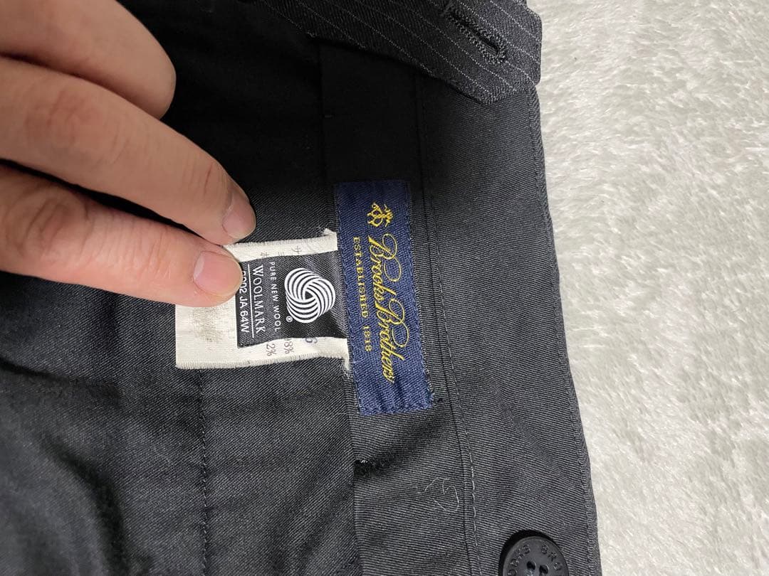 ブルックスブラザーズ L～XL位 40 ブラック ストライプ 春秋冬