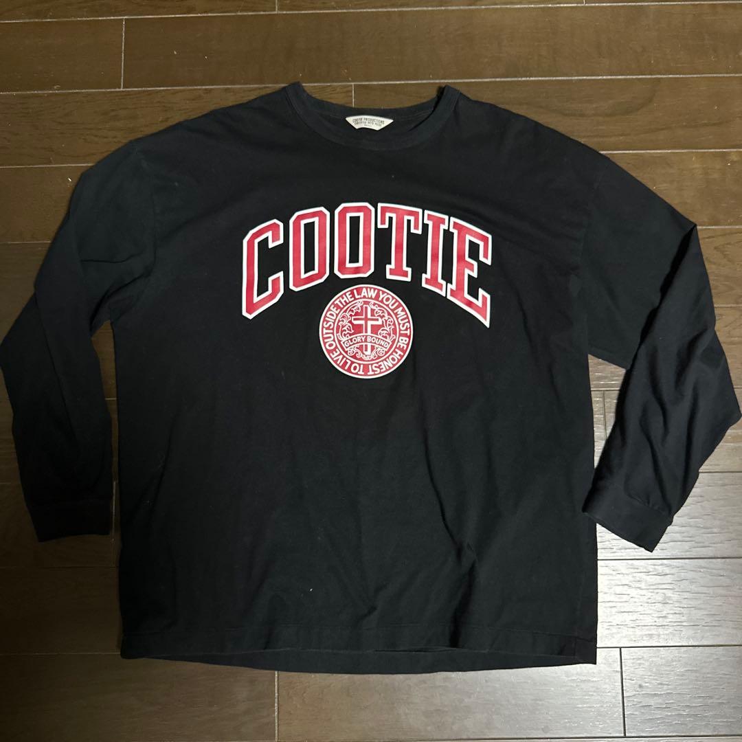 即完　cootie ロンT ブラック　S