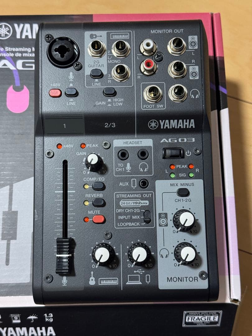 配信機器・PA機器・レコーディング機器 AG03 MK2 YAMAHA