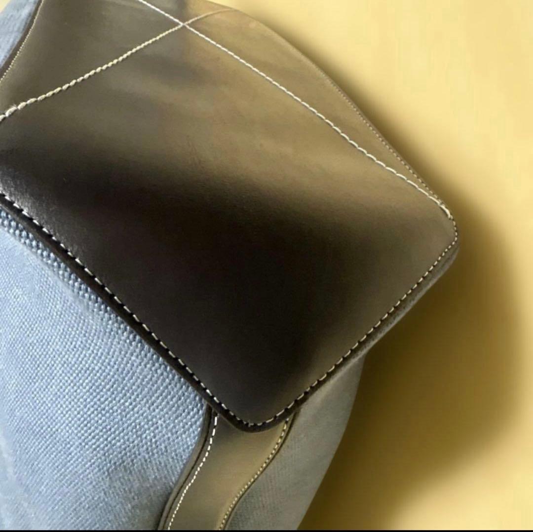 coach デニム　トートバッグ