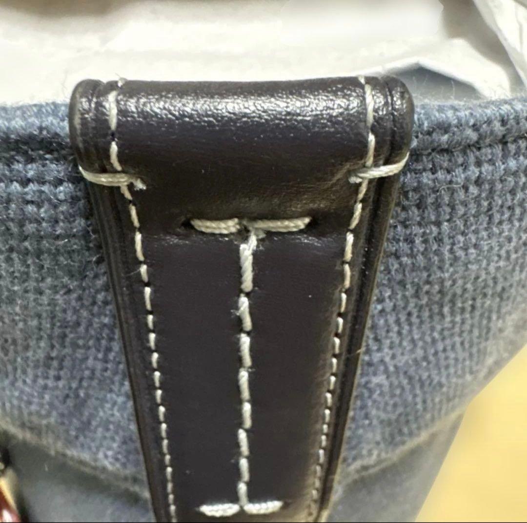 coach デニム　トートバッグ