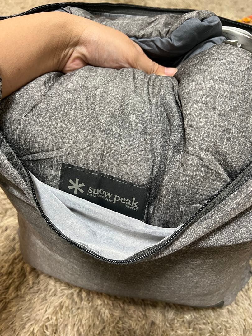  peak スノーピーク　寝袋　シュラフ　SSシングル　2個セット　防災