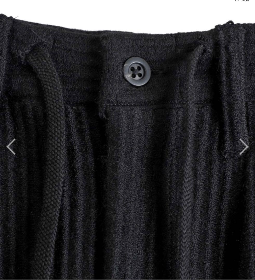 パンツ ANCELLM WOOL CORDUROY CARGO SLACKS