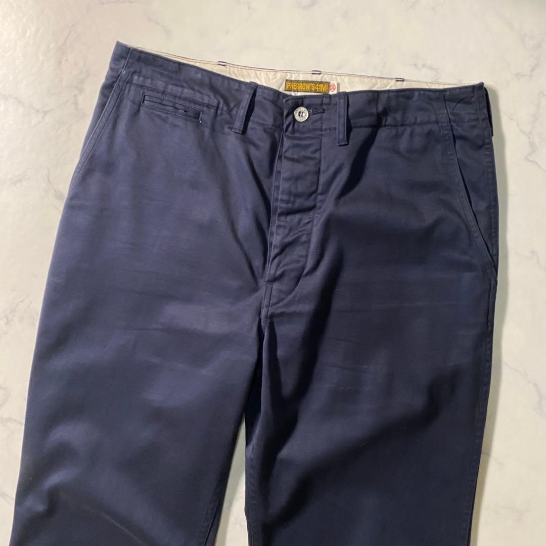 【良品】フェローズ　チノパン　41M　アーミーチノ　ボタンフライ　大きいサイズ