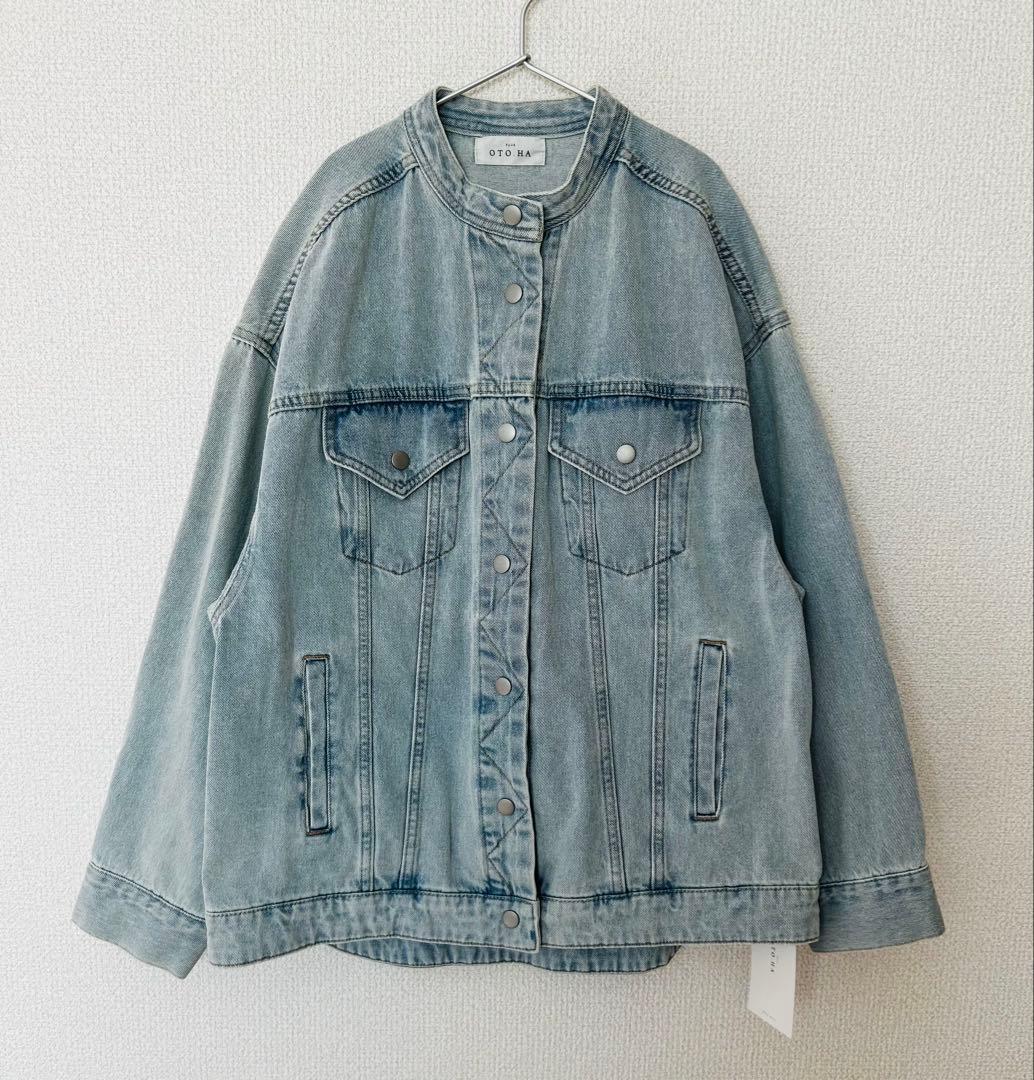 【新品】PLUS OTO.HA プラスオトハ BACKコクーンGジャン FREE